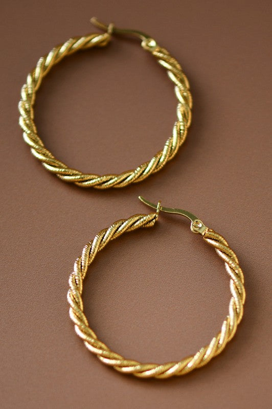 RAY | HOOP EARRINGS