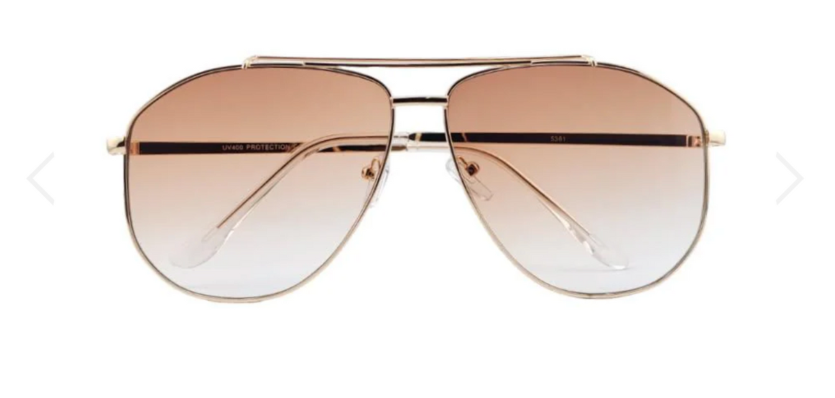 BRONZED HORIZON | OVERSIZED AVIATOR SUNNIES
