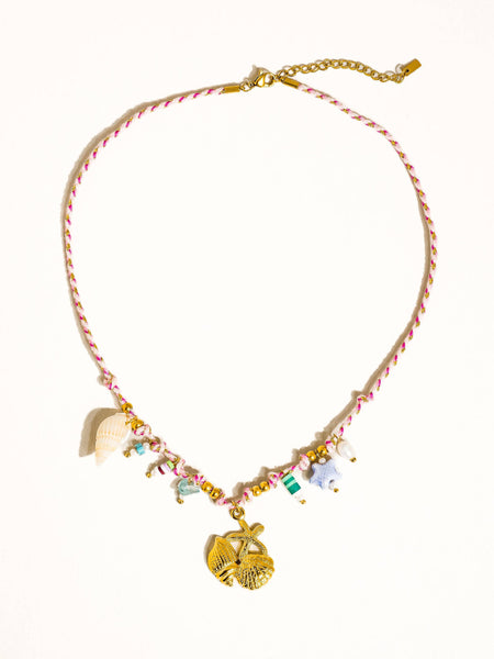 MASSENA| ROPE CHARM NECKLACE
