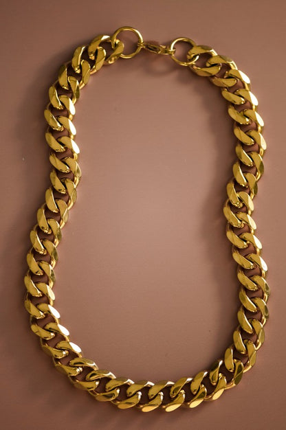 JADE | CHUNK CUBAN NECKLACE