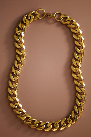 JADE | CHUNK CUBAN NECKLACE