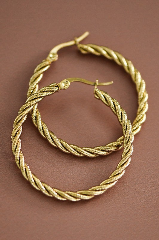 RAY | HOOP EARRINGS