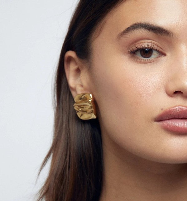 BRAI | TEXTURED STUD EARRINGS