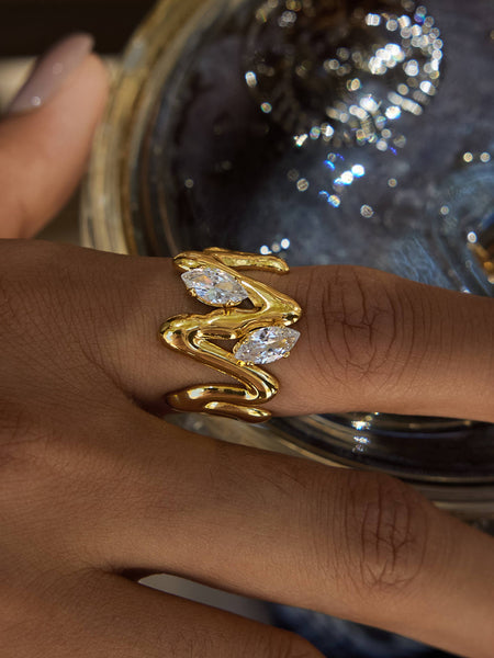 LUMI | ABSTRACT WAVE RING