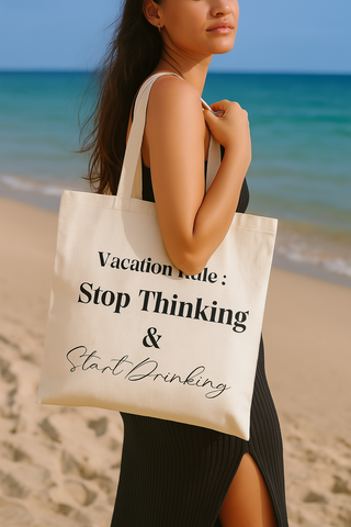 VACATION RULE | CANVAS TOTE