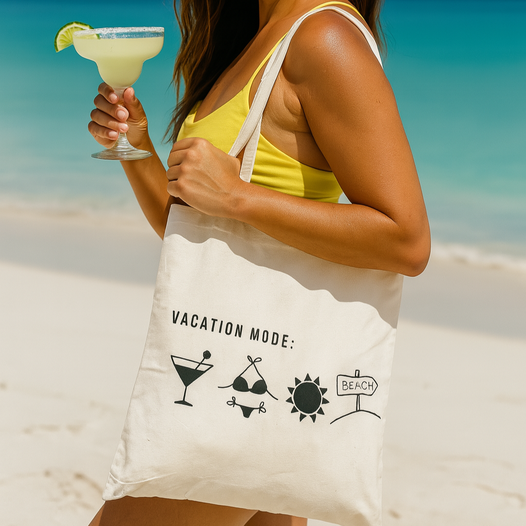 VACATION MODE | CANVAS TOTE