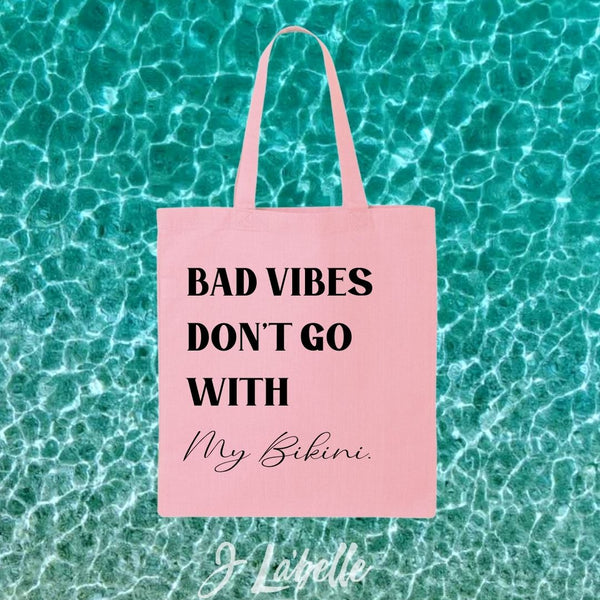 BAD VIBES | CANVAS TOTE