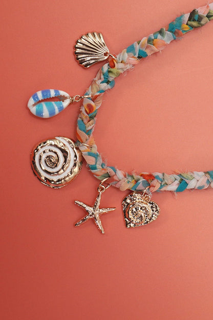 LOLITA | SCARF COASTAL CHARM NECKLACE