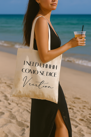COMO SE DICE | CANVAS TOTE