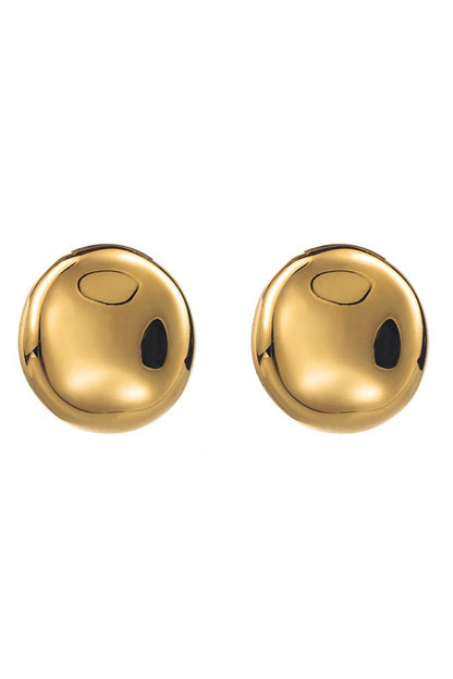CHAROLETTE | ROUND EARRINGS