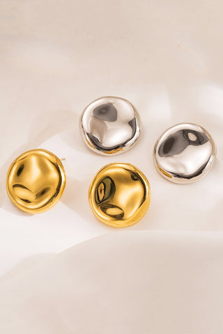 CHAROLETTE | ROUND EARRINGS