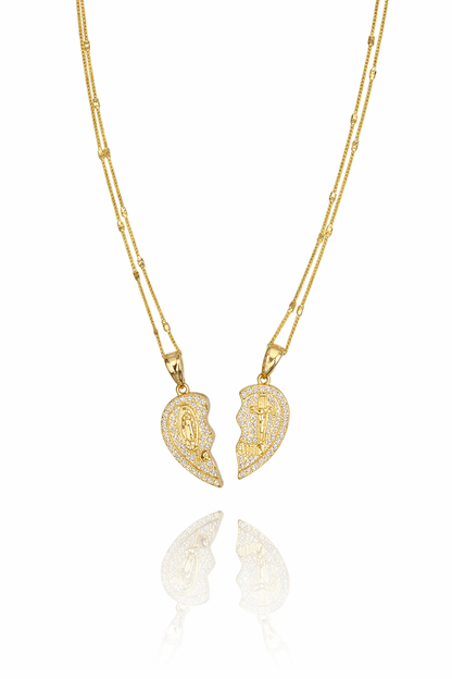 TE AMO | HEART PENDANT NECKLACE
