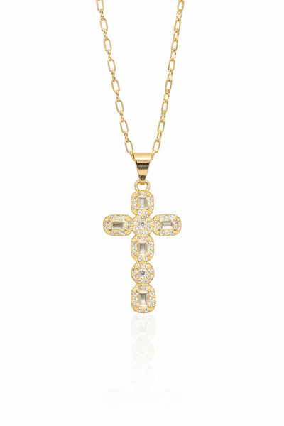 ETHERAL | CROSS PENDANT NECKLACE