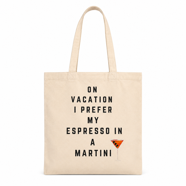 ESPRESSO MARTINI ME | CANVAS TOTE BAG