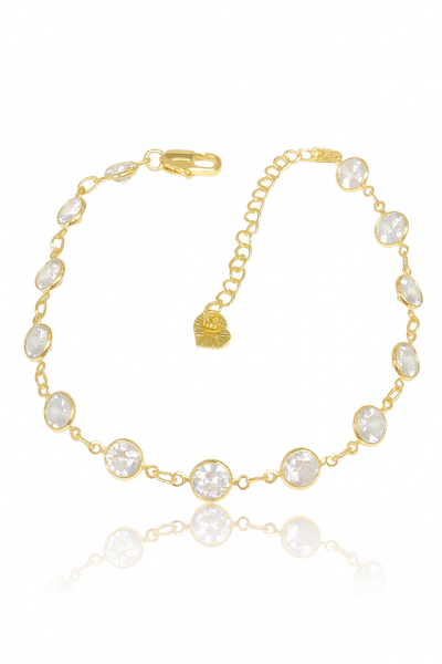 SOL | MINIMALIST ROUN CUBIC ZICRONIA BRACELET