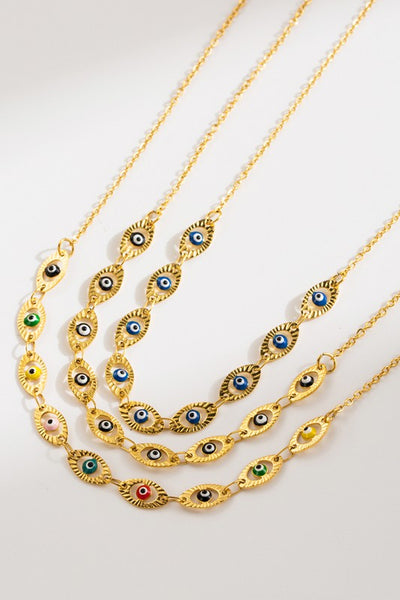 EVIL EYE | STATEMENT NECKLACE