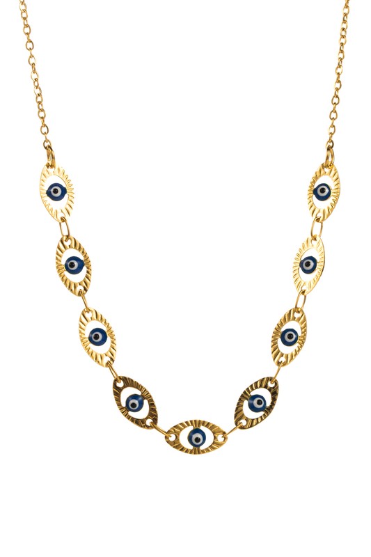 EVIL EYE | STATEMENT NECKLACE