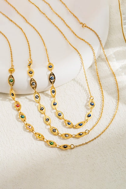 EVIL EYE | STATEMENT NECKLACE