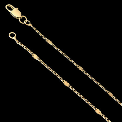 HALO | ROUNDED CROSS PENDANT NECKLACE