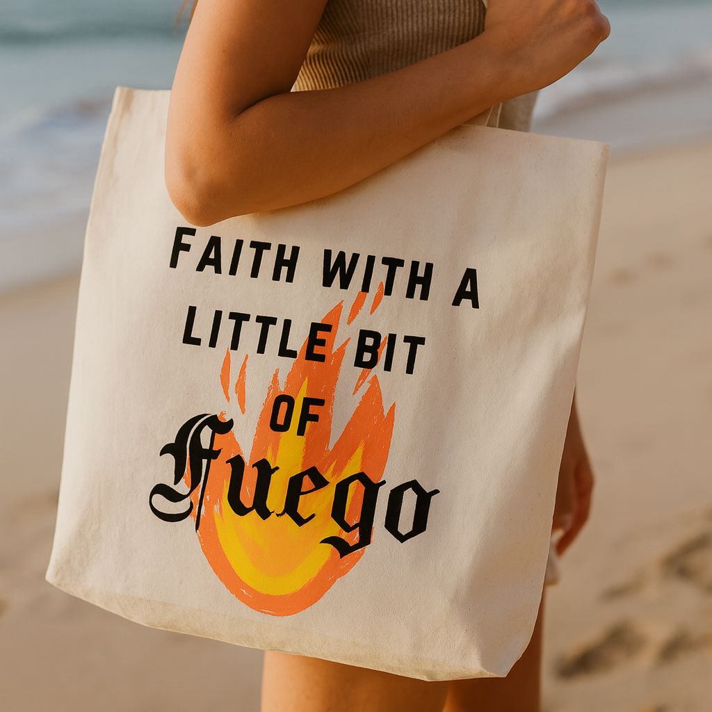 FAITH & FUEGO | TOTE BAG (AURA)