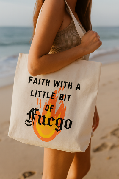 FAITH & FUEGO | TOTE BAG (AURA)