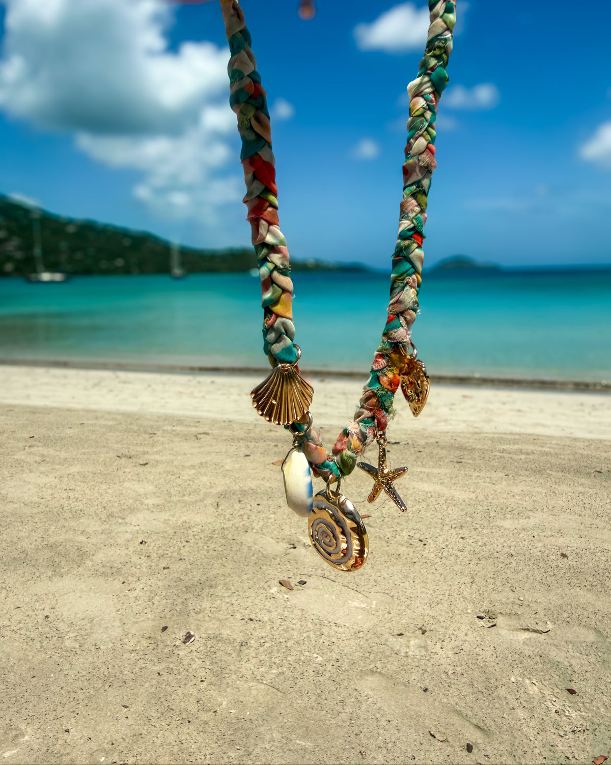 LOLITA | SCARF COASTAL CHARM NECKLACE