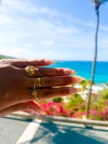 SUNBURST | OPEN RING