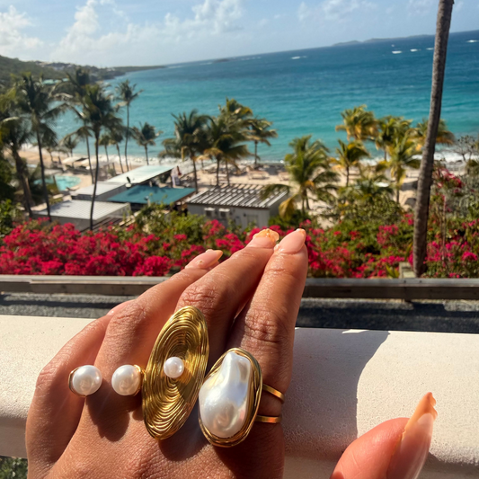 ELOURA |PEARL RING