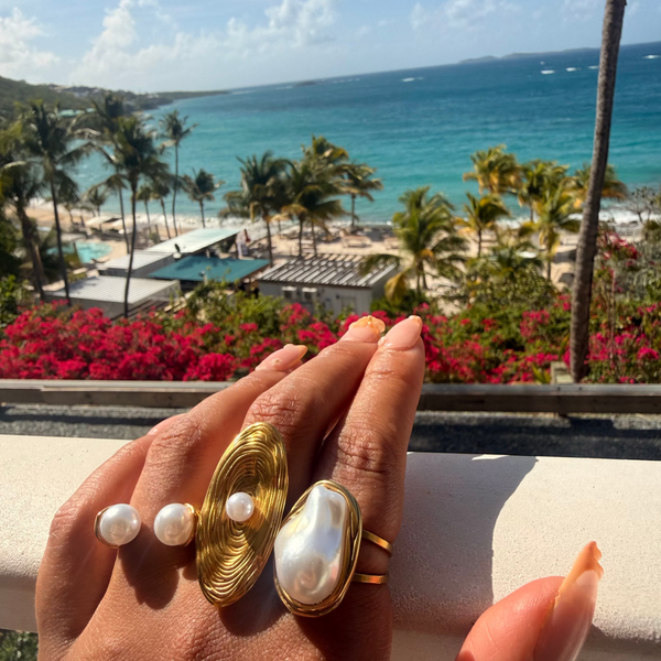 ELOURA |PEARL RING