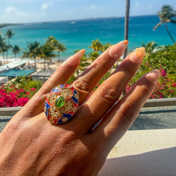 AMALFI | VINTAGE STATEMENT RING