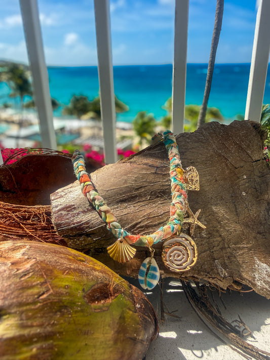 LOLITA | SCARF COASTAL CHARM NECKLACE