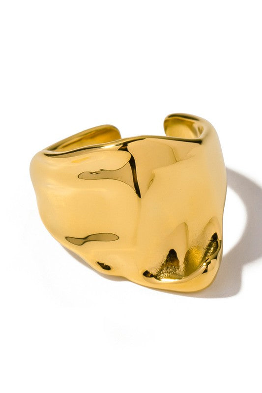 MIRA | TEXTURED OPEN RING