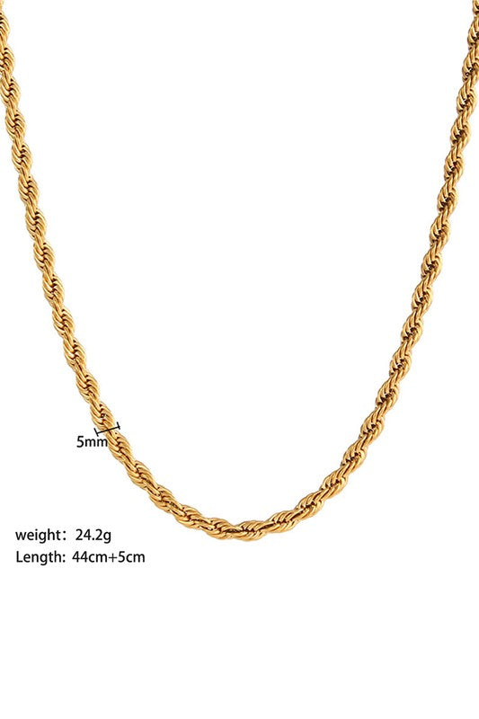 RAYNA | ROPE NECKLACE