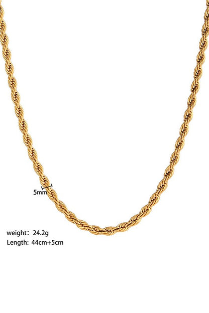 RAYNA | ROPE NECKLACE
