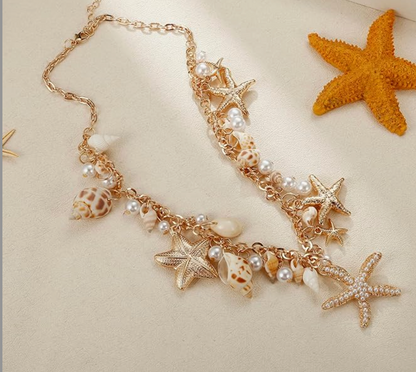STARI | STARFISH CHARM NECKLACE
