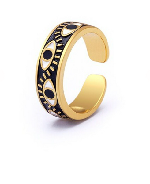 EVIL EYE | STACKABLE RING