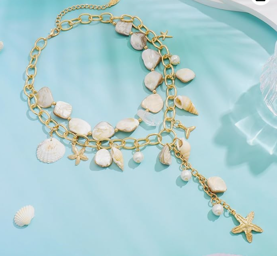 SANDI | DOUBLE CHARM NECKLACE