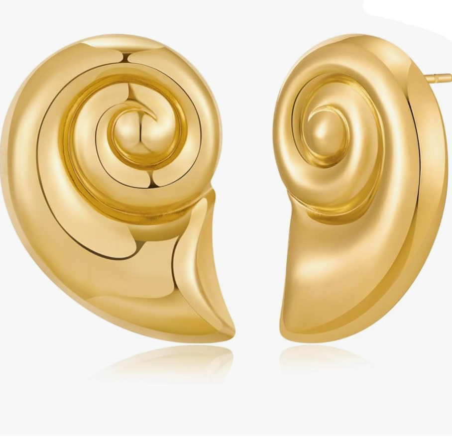 CONCH | TEXTURED EARRINGS