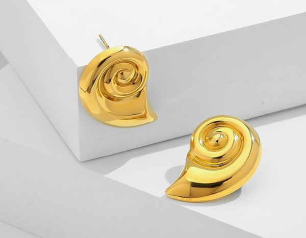 CONCH | TEXTURED EARRINGS