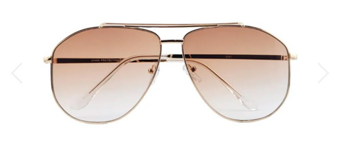 BRONZED HORIZON | OVERSIZED AVIATOR SUNNIES