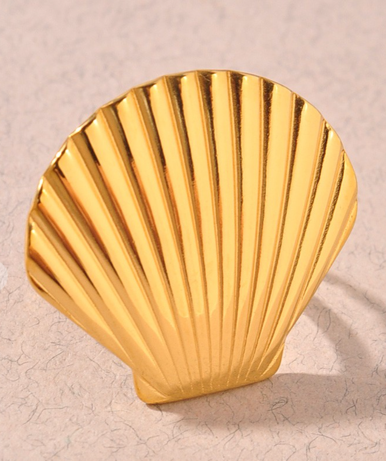 SHELLI RING | SEASHELL OPEN RING