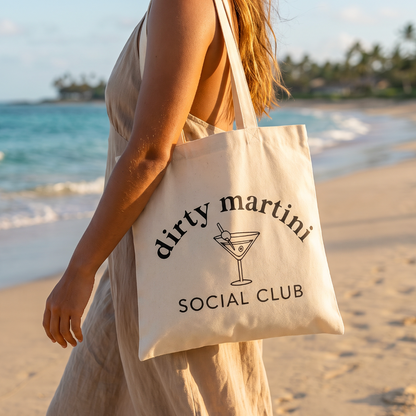 DIRTY MARTINI SOCIAL CLUB | CANVAS TOTE