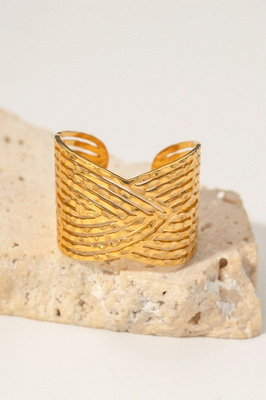 TINK | WIDE MULTI LAYER RING