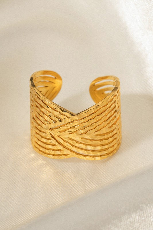 TINK | WIDE MULTI LAYER RING