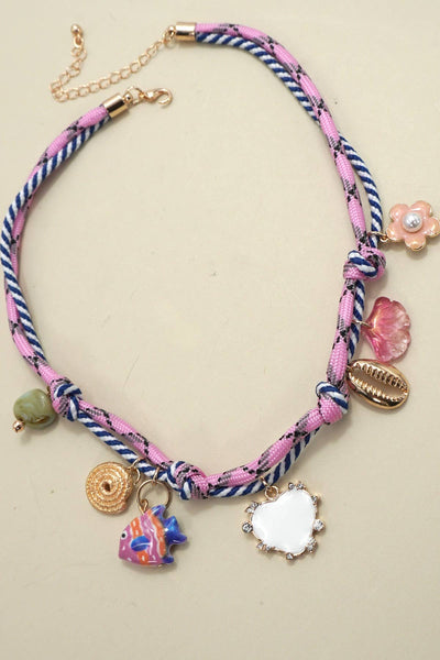 ROPPED | CHARM NECKLACE