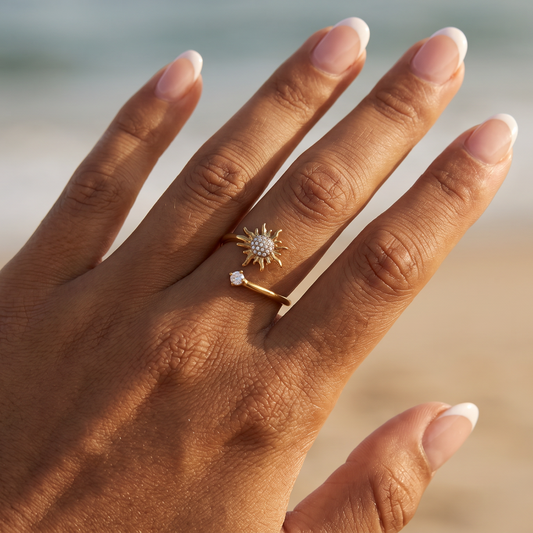 SUNBURST | OPEN RING