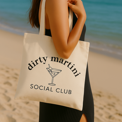 DIRTY MARTINI SOCIAL CLUB | CANVAS TOTE
