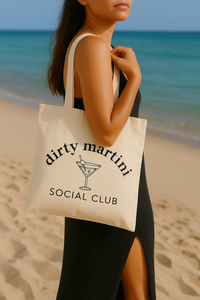 DIRTY MARTINI SOCIAL CLUB | CANVAS TOTE
