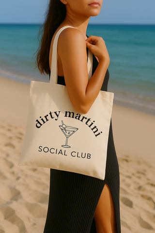 DIRTY MARTINI SOCIAL CLUB | CANVAS TOTE