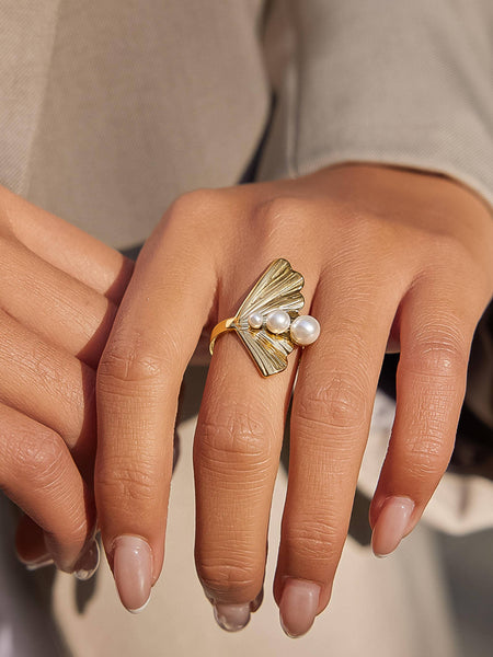 KALA | PEARL STATEMENT RING